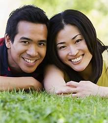 stock photo of two young girls